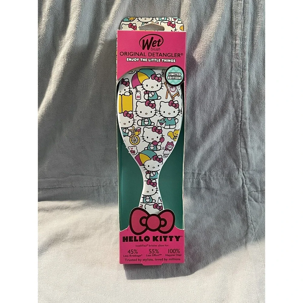 NEW‎ Wet Brush Original Detangler Hair Brush Limited Edition - Hello Kitty